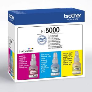 Консуматив Brother Value Pack BT5000C, BT5000M, BT5000Y Ink Bottle for T420,T426,T520,T720,T920