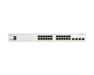 Комутатор Cisco Catalyst 1200 24-port GE, PoE, 4x10G SFP+