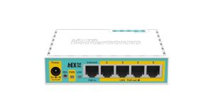 Router MiKrotik RB750UPr2, 10/100 Mbps, PoE, 64 MB, CPU 650MHz, alb
