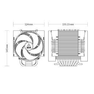 Arctic CPU Cooler - Freezer 4U-M