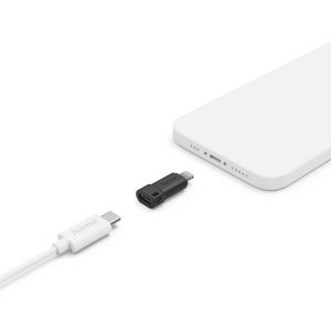 HAMA USB-C адаптер към Apple Lightning Plug, черен