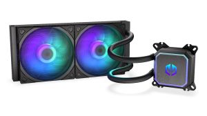 CPU Cooler ENDORFY Navis F240 ARGB - Black