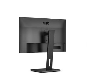 Монитор AOC 24E3QAF, 23.8" IPS WLED, 1920x1080@75Hz, 4ms GtG, 300cd m/2, 1000:1, 20M:1 DCR, Adaptive Sync, FlickerFree, Low Blue Light, 2Wx2, Tilt, Height Adjust, Pivot, Swivel, D-SUB, HDMI, DP