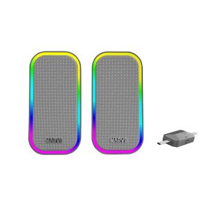 Marvo Gaming Speakers 2.0 6W Havoc 20 Grey - MARVO-SG-285-GY