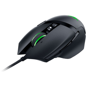 Razer Basilisk V3 35K Gaming Mouse, Black, Focus Pro 35K Optical Sensor Gen-2, Optical Mouse Switches Gen-3, Razer™ Speedflex Cable, 4-Way Razer™ HyperScroll Tilt Wheel, 35K DPI