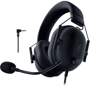 Razer BlackShark V2 X For PlayStation, Wired Console Headset, Black, Tri-Force Drivers 50