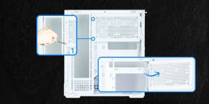 Zalman кутия Case ATX - P40 Prism White