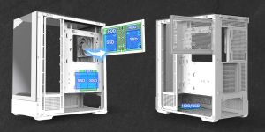Zalman кутия Case ATX - P40 Prism White