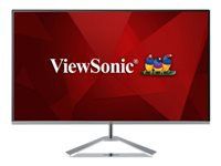 VIEWSONIC VX2476-SMH 23,8 inchi 1920x1080 FHD 4ms VGA 2xHDMI difuzor H178/V178 Unghi de vizualizare SuperClear IPS ramă argintie 3 laturi