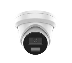 Камера HikVision 4 MP Acusense Smart Hybrid Light Fixed Turret Network Camera, 2.8 mm, F1.6, IR, White Light up to 30m, H.265+, IP67, built-in dual-microphone, built-in memory card slot (up to 512GB), 12Vdc/PoE 9W