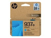 HP 937e EvoMore Cyan Original Ink Cartridge