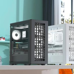 AeroCool кутия Case ATX - D502A Black, Addressable RGB