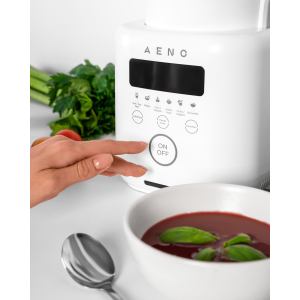 AENO Table Blender-Soupmaker TB2: 800W, 35000 rpm, boiling mode, high borosilicate glass cup, 1.75L, 6 automatic programs, preset time, LED-display