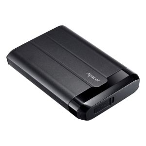 Apacer Външен хард диск Portable Hard Drive AC732 4TB USB 3.2 Gen 1, Military-Grade, Shockproof, IP68, Black