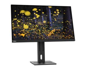 Monitor Lenovo ThinkVision E27q-20E 27" IPS, 16:9, 2560x1440, 4 ms, 1000:1, HDMI, DP, înclinare, pivotare, pivotare, suport pentru reglarea înălțimii