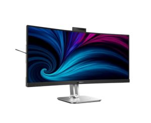 Монитор Philips 34B2U6603CH, 34" Curved 1500R VA WLED, 3440x1440@120Hz, 4ms GtG, 550cd m/2, 4000:1, 50M:1DCR, Adaptive Sync, FlickerFree, SoftBlue, 5Wx2, Tilt, Height Adjust, Swivel, 2xHDMI, DP, USB hub