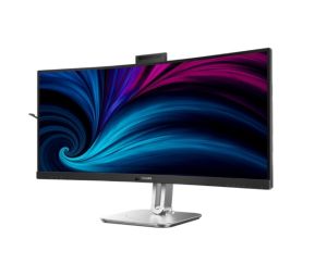 Монитор Philips 34B2U6603CH, 34" Curved 1500R VA WLED, 3440x1440@120Hz, 4ms GtG, 550cd m/2, 4000:1, 50M:1DCR, Adaptive Sync, FlickerFree, SoftBlue, 5Wx2, Tilt, Height Adjust, Swivel, 2xHDMI, DP, USB hub