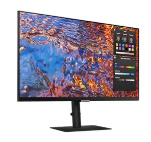 Монитор Samsung 27B800, 27" IPS LED, 60 Hz, 5 ms GTG, 3840x2160, 300 cd/m2, Flicker Free, PBP, PIP, USB-C 90W, 3xUSB 3.0, Display Port 1.4, 2xHDMI 2.2, Black