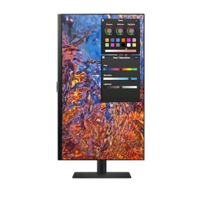 Монитор Samsung 27B800, 27" IPS LED, 60 Hz, 5 ms GTG, 3840x2160, 300 cd/m2, Flicker Free, PBP, PIP, USB-C 90W, 3xUSB 3.0, Display Port 1.4, 2xHDMI 2.2, Black