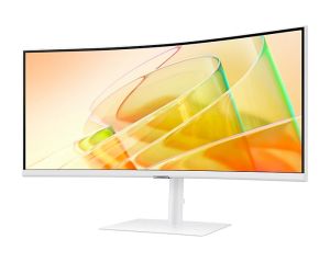 Монитор Samsung 34A650 34" Curved VA 3440x1440 5ms 100Hz DP HDMI USB 3.0 Speakers Thunderbolt White