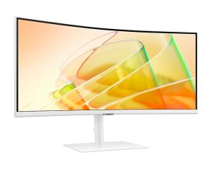 Монитор Samsung 34A650 34" Curved VA 3440x1440 5ms 100Hz DP HDMI USB 3.0 Speakers Thunderbolt White