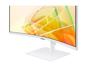 Монитор Samsung 34A650 34" Curved VA 3440x1440 5ms 100Hz DP HDMI USB 3.0 Speakers Thunderbolt White