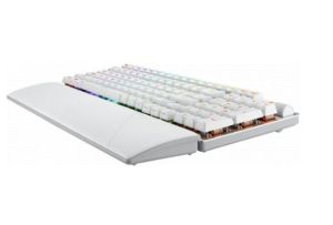 Клавиатура Asus ROG Strix Scope II 96 Wireless Gaming Keyboard, Tri-Mode Connection, Dampening Foam & Switch-Dampening Pads, Hot-Swappable Pre-lubed ROG NX Snow Mechanical Switches, PBT Keycaps, RGB-White