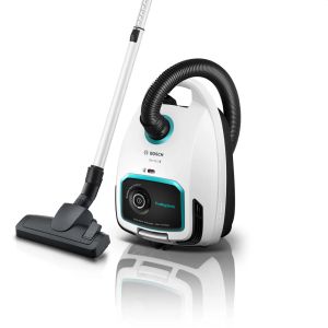 Прахосмукачка Bosch BGL6HYG1 Series 6, Vacuum cleaner with bag, 4l, ProHygienic, Remote control, UltraAllergy filter, White