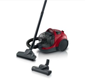 Прахосмукачка Bosch BGC21X350, SER4 Bagless vacuum cleaner, 750 W, 2.0 L, 78 dB(A), Red