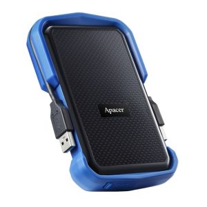 Твърд диск Apacer AC631, 1TB 2.5" SATA HDD USB 3.2 Military-Grade Shockproof Portable Hard Drive