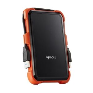 Apacer Portable Hard Drive AC630 1TB USB 3.2 Gen 1, Military-Grade, Shockproof, Black