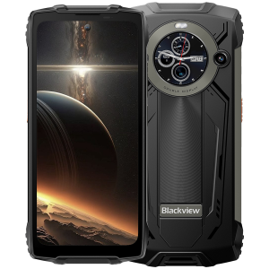 Blackview BV8200 (6.5" FHD+ 120Hz /1.3" WQVGA 12+256GB MT8781 2.2GHz  CAM 50+13MP/32MP IP68/IP69K/MIL-STD-810H NFC Fingerprint 8800mAh+45W 370g Android Black)