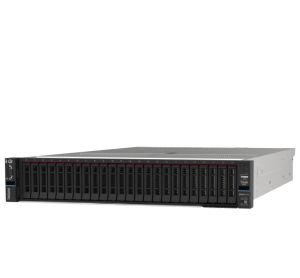 Сървър Lenovo ThinkSystem SR650 V3, Xeon Silver 4514Y (16C 2.0GHz 30MB Cache/150W), 32GB (1x32GB, 5600MHz 1Rx4 DDR5 RDIMM), 8 SAS/SATA, 9350-8i, 1x1100W Titanium, 5 Standard Fans, XCC2 Platinum, Toolless V2 Rails