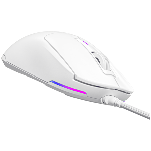 LORGAR MSA10, Ultralight Wired Gaming Mouse Advanced, white