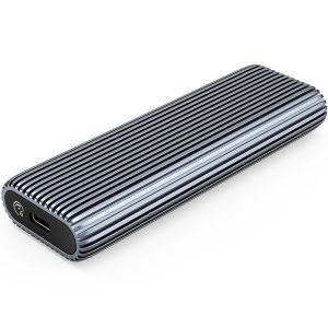 Orico външна кутия за диск Storage - Case - M.2 NVMe M-key 10 Gbps, Aluminium - AM2C3-G2-GY