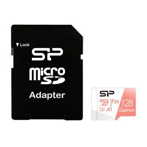 Карта памет Silicon Power Superior 128GB, microSDXC, Class 10, SD Adapter