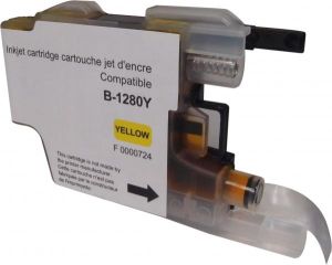 Ink cartridge UPRINT LC1280XL/1240 BROTHER, Yellow