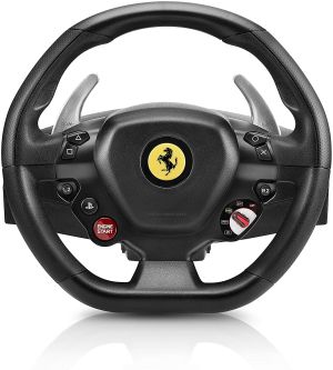 Racing Wheel THRUSTMASTER T80,  force feedback, for PS4