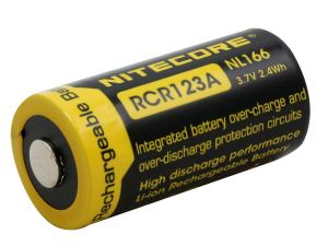 Baterie CR-123 LiIon 3.7V 16340 650mAh NITECORE
