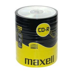 CD-R80 MAXELL, 700MB, 52x, 100 buc