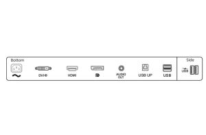 Monitor Philips 245B1, 23.8" IPS WLED, 2560x1440@75Hz, 4ms GtG, 250cd m/2, 1000:1, DCR 50M:1, Adaptive Sync, FlickerFree, Low Blue Mode, 2Wx2, Adjust, Pivo, Swivel, Pivo DVI, HDMI, DP, hub USB