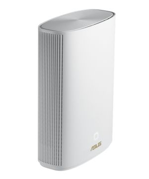 Меш система Asus Mesh WiFi, ZenWiFi AX Hybrid XP4 1PK, AX1800 + AV1300, Dual-Band, coverage up to 260m2, Quad-Core 1.2GHz CPU, 256MB/512MB Flash/RAM, Gigabit, AiProtection Pro, Adaptive QoS, VPN server/client, IPTV, OFDMA, Beamforming, AiMesh, White