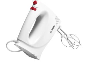 Mixer Bosch MFQP1000, Hand mixer, YourCollection, 300 W, 2 speeds plus turbo function, instant start/turbo, white