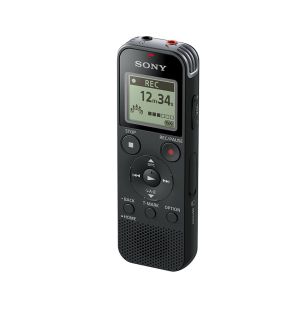Диктофон Sony ICD-PX470, 4GB, stereo, Memory card slot micro SD, Direct USB, black