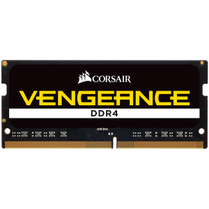 CORSAIR DDR4, 3200MHz 16GB 1x16GB SODIMM, Unbuffered, 22-22-22-53, Black PCB, 1.2V